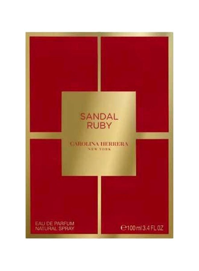 CAROLINA HERRERA - Sandal Ruby EDP 100ml - Image 1