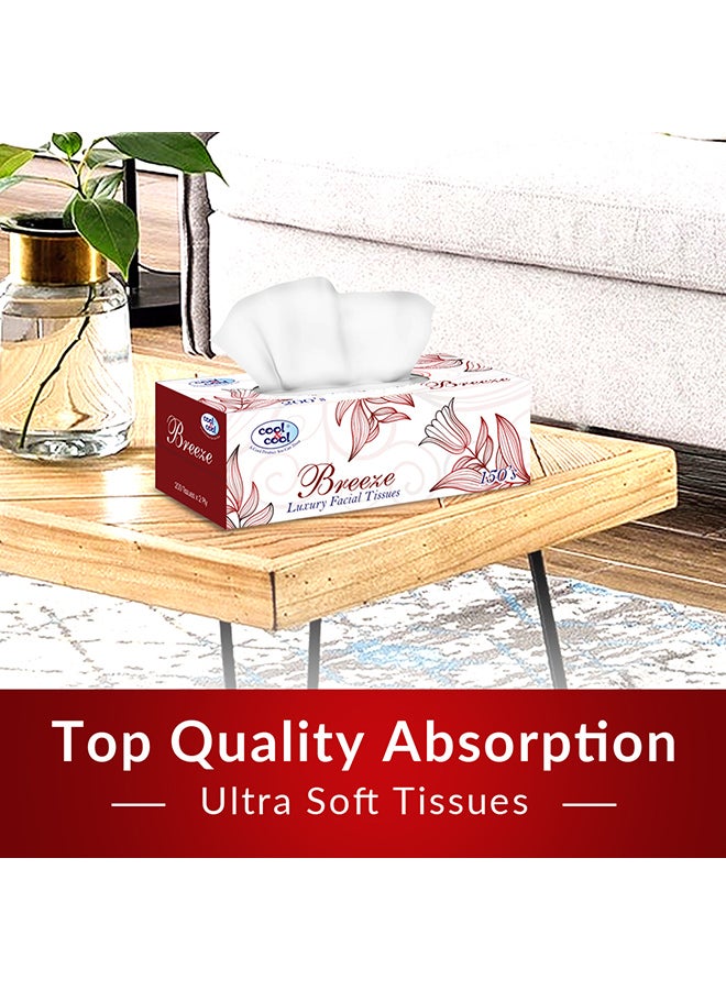 كول اند كول عبوة من 5 مناديل وجه بريز 150 منديلًا - Image 3