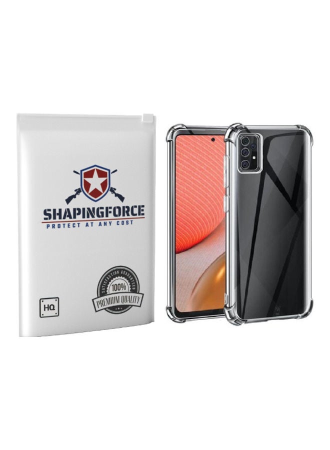 SHAPINGFORCE Protective Case Cover For Samsung Galaxy A72 Clear - Image 2