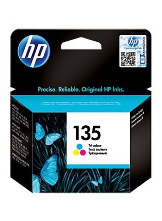 HP 135 Tri-color Original Ink Cartridge 135 Yellow/Pink/Blue - Image 2