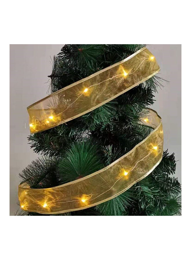 Decorative Illuminated Ribbon Gold