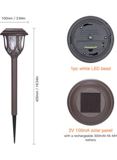 10-Pack Solar Powered Lawn Light White - v1617640120/N46089949A_2