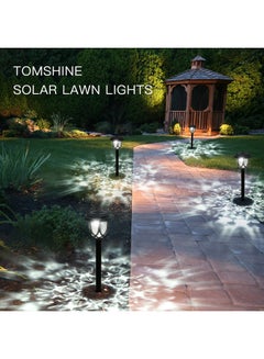 10-Pack Solar Powered Lawn Light White - v1617640120/N46089949A_4