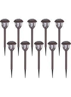 10-Pack Solar Powered Lawn Light White - v1617640120/N46089949A_6