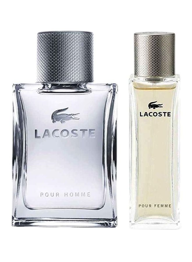 لاكوست مجموعة الهدايا من لاكوست 1x EDT - 100 ml, 1x EDP - 90ملليلتر - Image 1