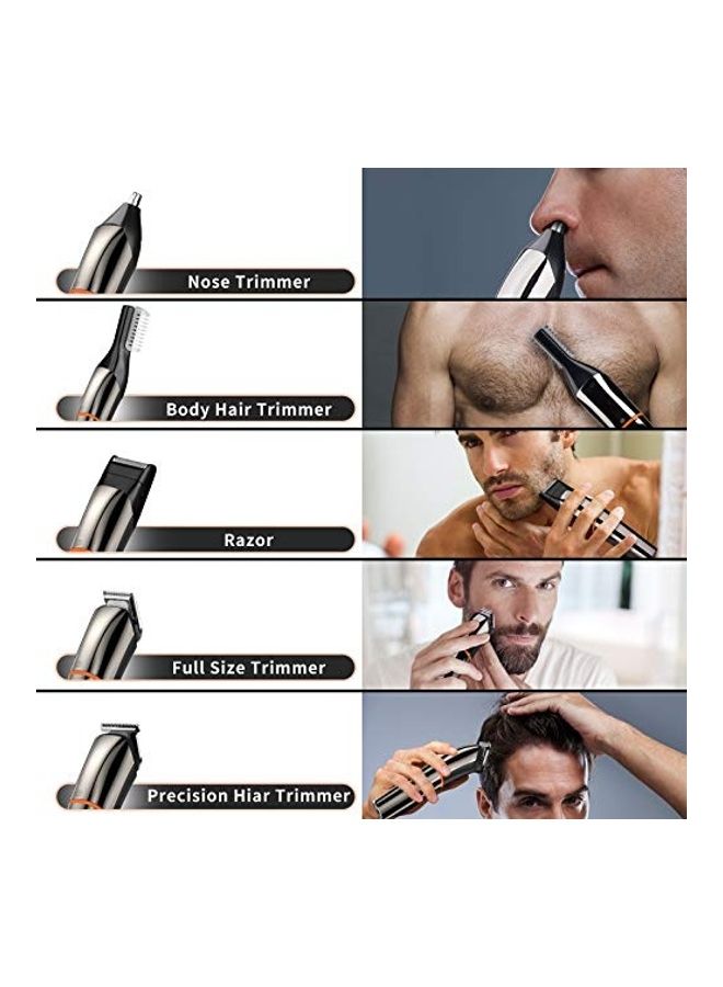 Hair Clipper Beard Trimmer Kit Black - Image 4
