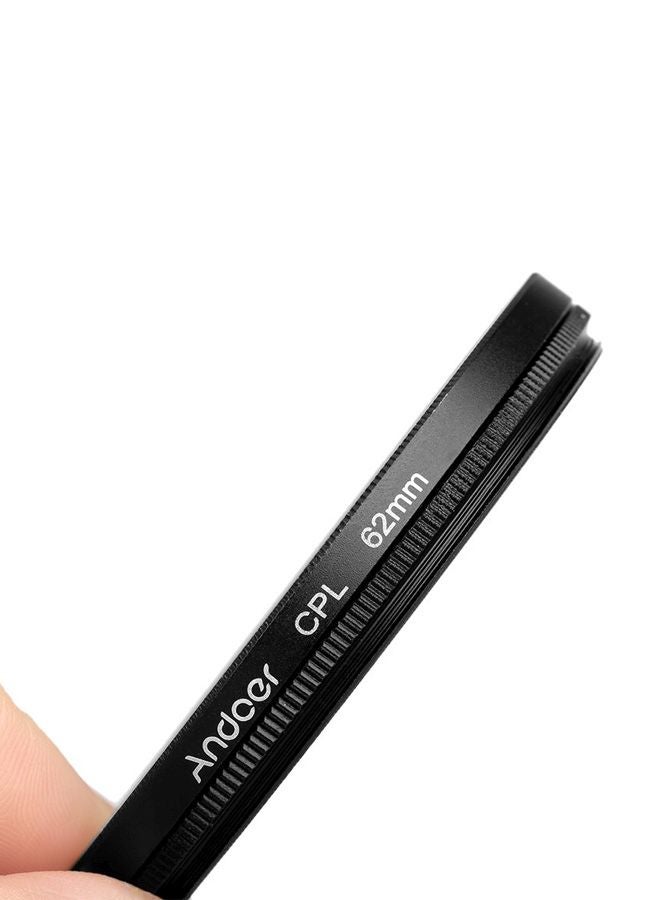ANDOER - Circular Polarized Lens Filter Black/Clear - Image 1