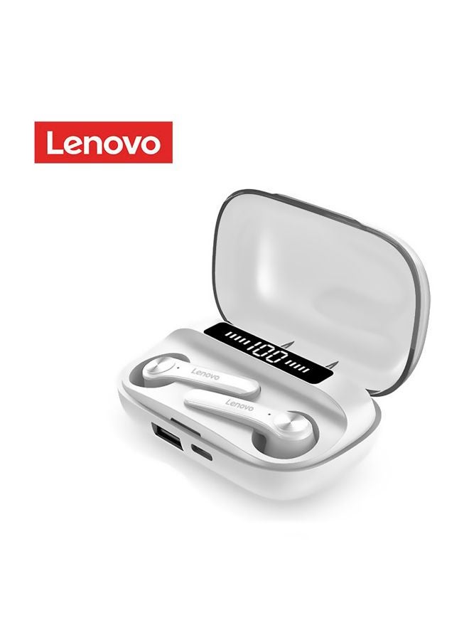 Lenovo Bluetooth In-Ear Earbuds With Charging Case White - Image 2