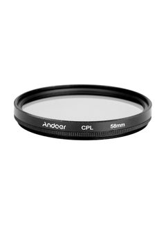 ANDOER Circular Polarized Lens Filter 5.8cm Black/Clear  - Image 3