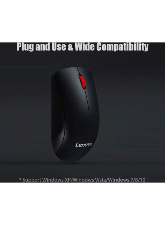 Lenovo Wireless Optical Mouse Black - Image 5