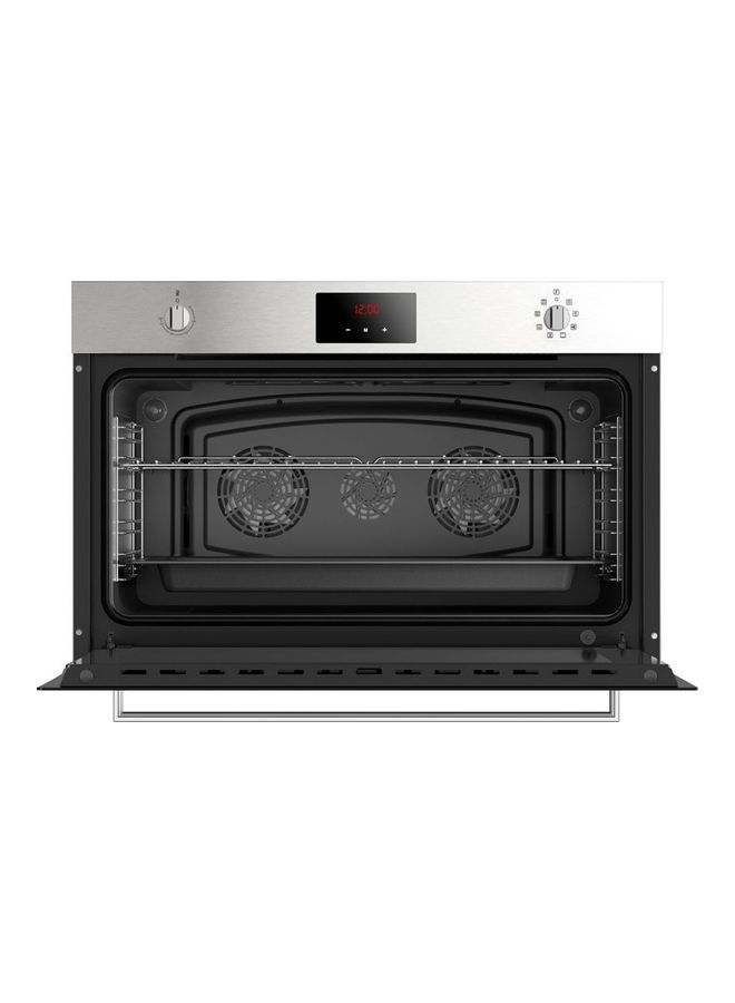 ماستر غاز فرن كهربائي بزرين ومؤقت رقمي 130 L 3800 W O96E9DFS أسود/ فضي - Image 2