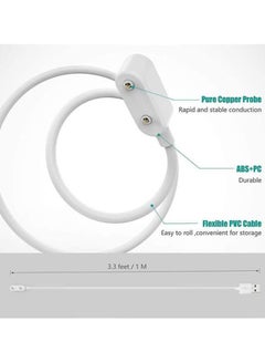 S-Colour USB Magnetic Charger Cable For Huawei Watch Fit White - v1617647651/N45386209A_5