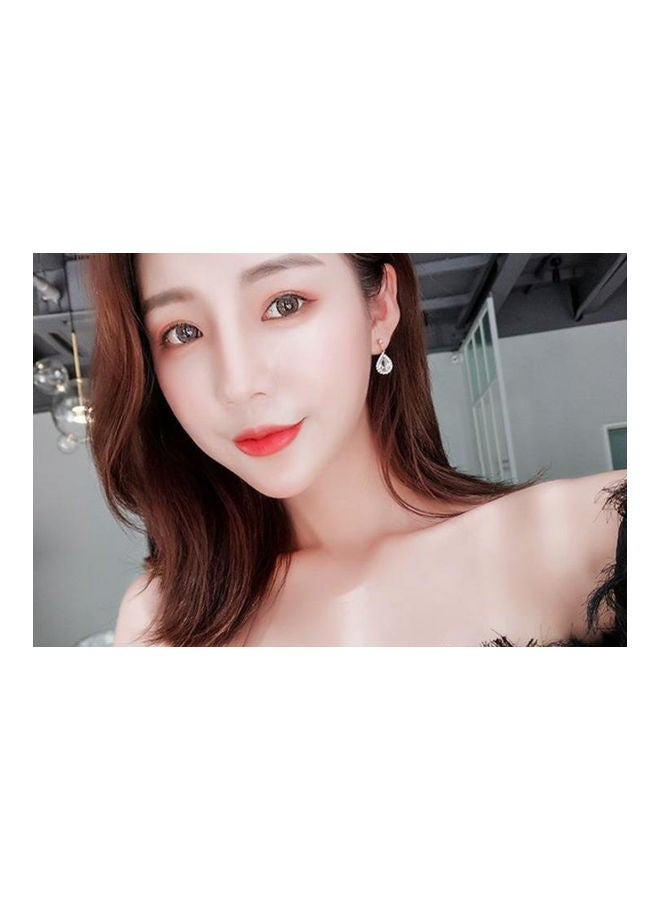 J.J Hand made Rhinestone Small Earrings - Image 4