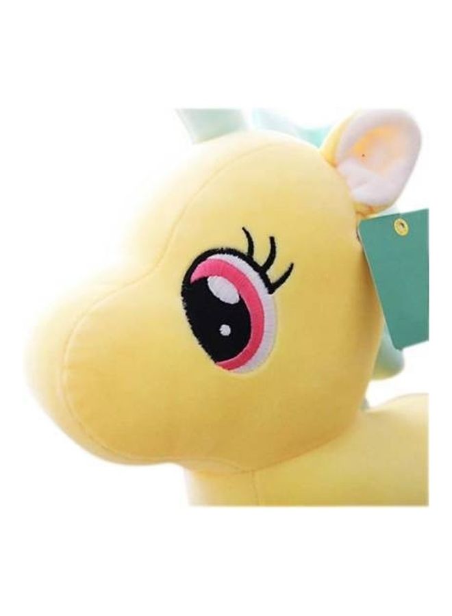 Soft Stuffed Unicorn Toy For Kids 25 x 23cm - Image 3