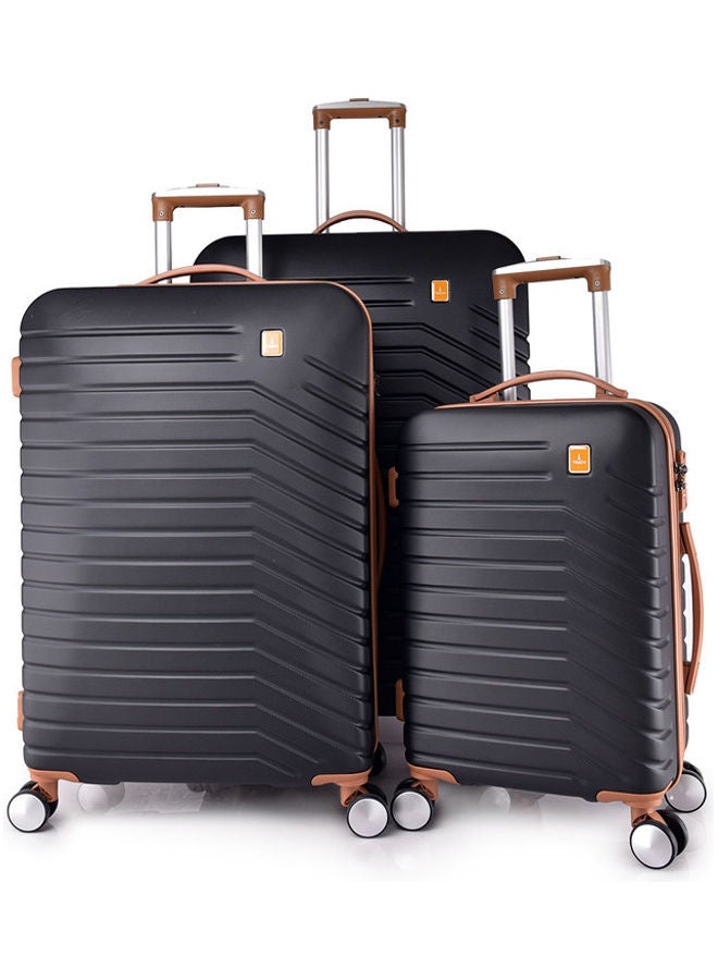 Track 3-Piece Luggage Set Black  - Image 1