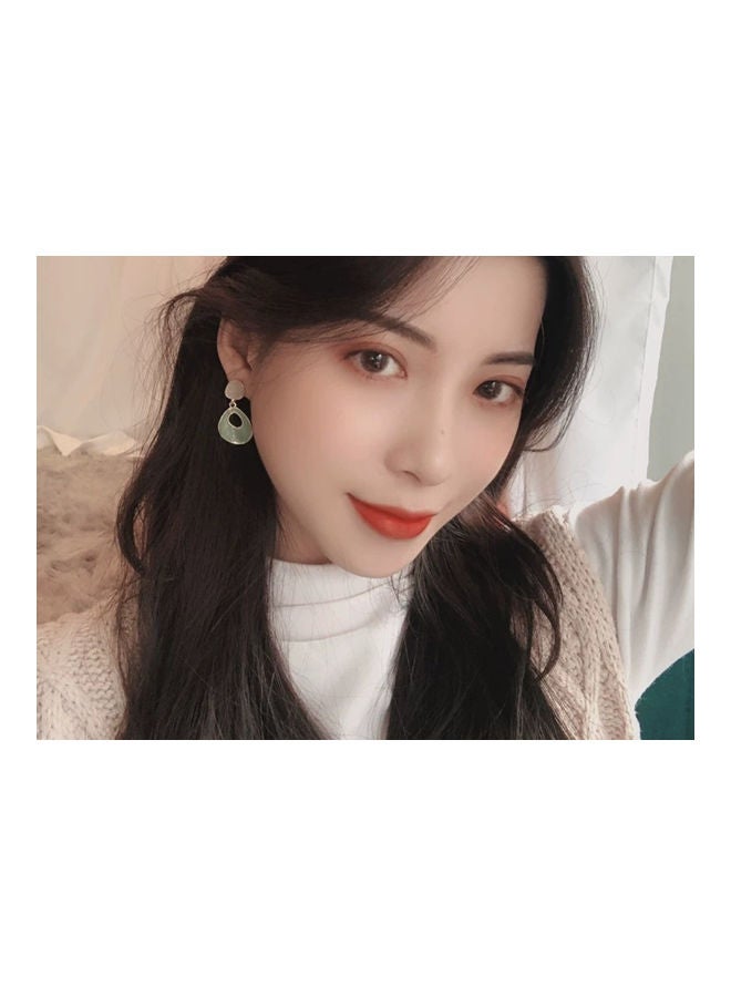 J.J Hand made Needle Irregular Drop-Shaped Earrings - Image 4