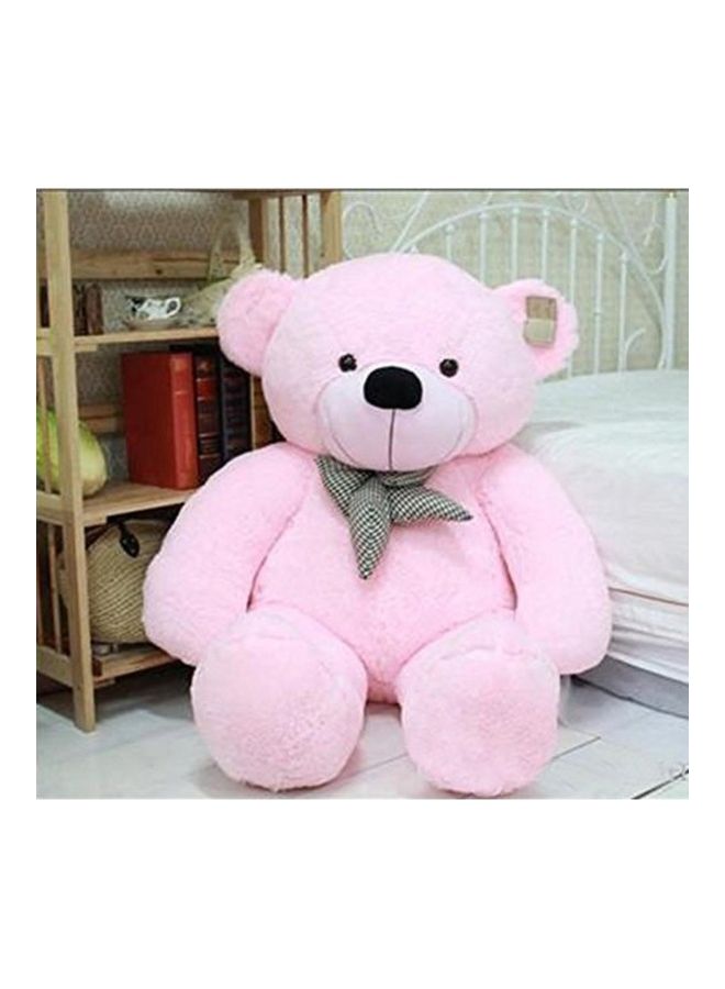 دمية دب محشوة ناعمة مع عقدة للرقبة 90سم - Image 2