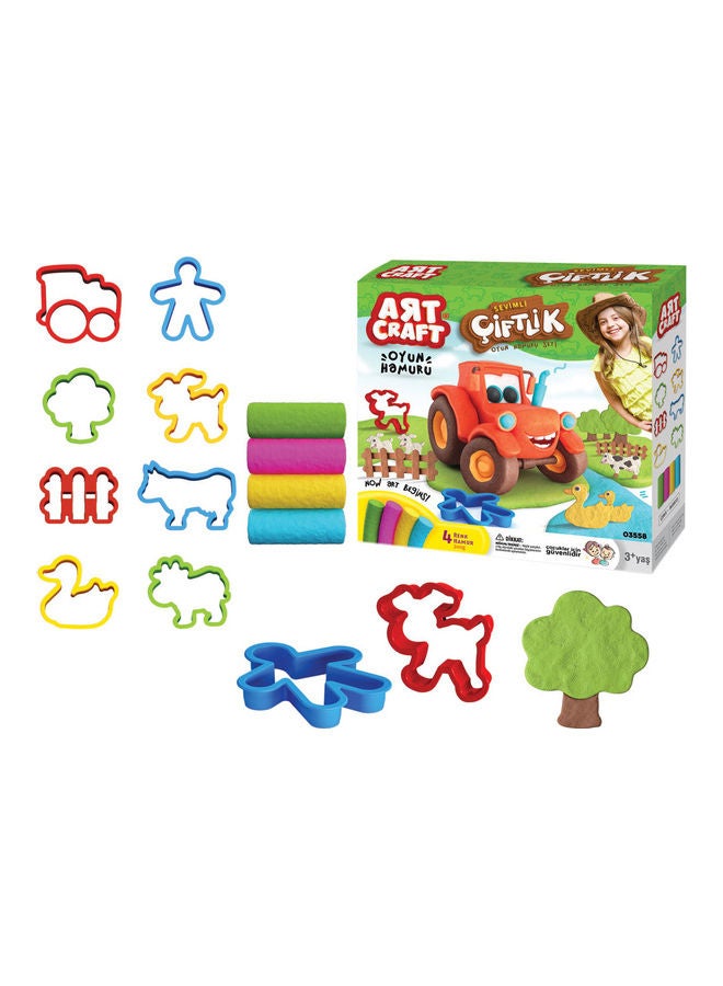 ديدي مجموعة صلصال بتصميم المزرعة الجميلة آرت كرافت - Image 1