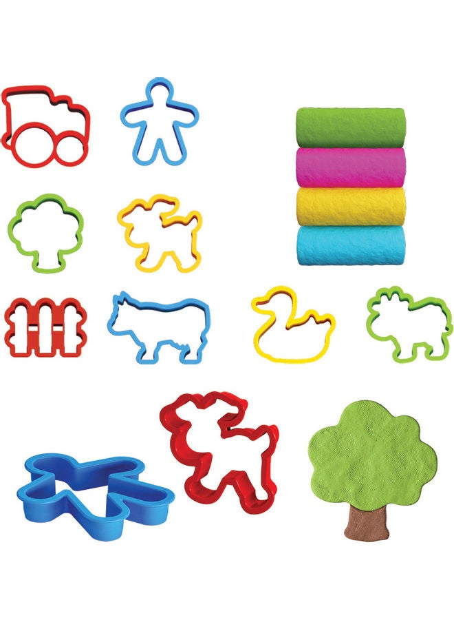 ديدي مجموعة صلصال بتصميم المزرعة الجميلة آرت كرافت - Image 3