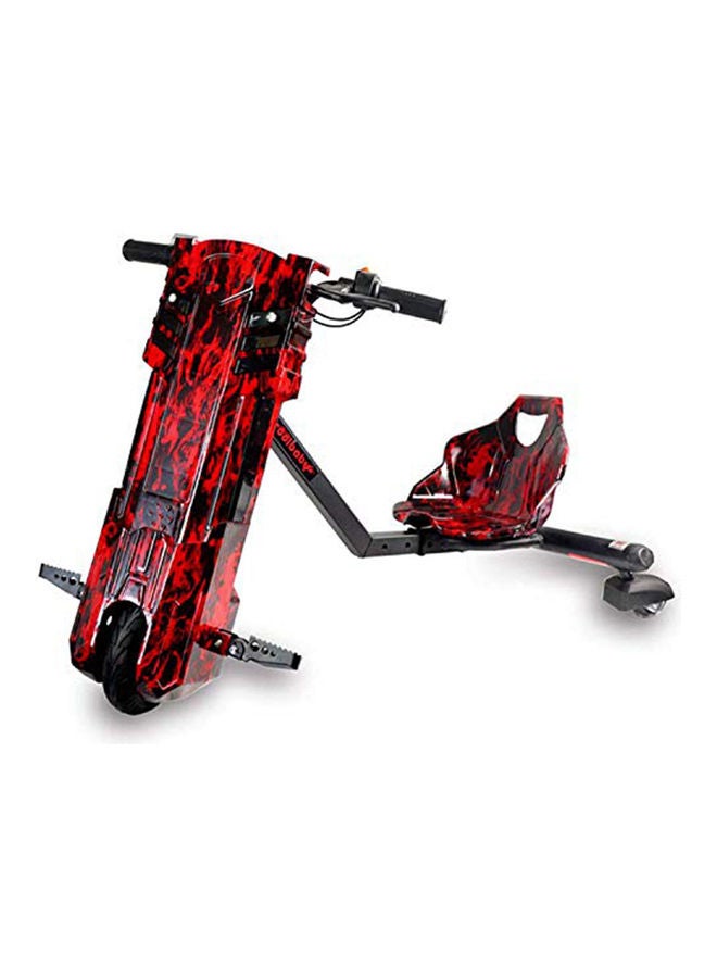 Cool Baby Drifting Electric Scooter with Bluetooth Adjustable Bracket 3 Speed Car Toy Red - Image 1