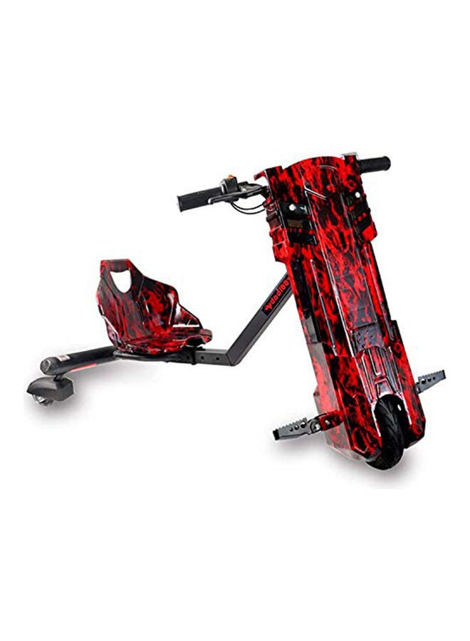 Cool Baby Drifting Electric Scooter with Bluetooth Adjustable Bracket 3 Speed Car Toy Red - Image 2