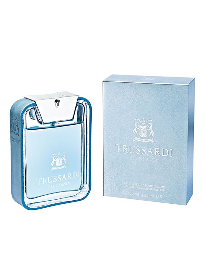 TRUSSARDI - Blue Land EDT 100ml - Image 1