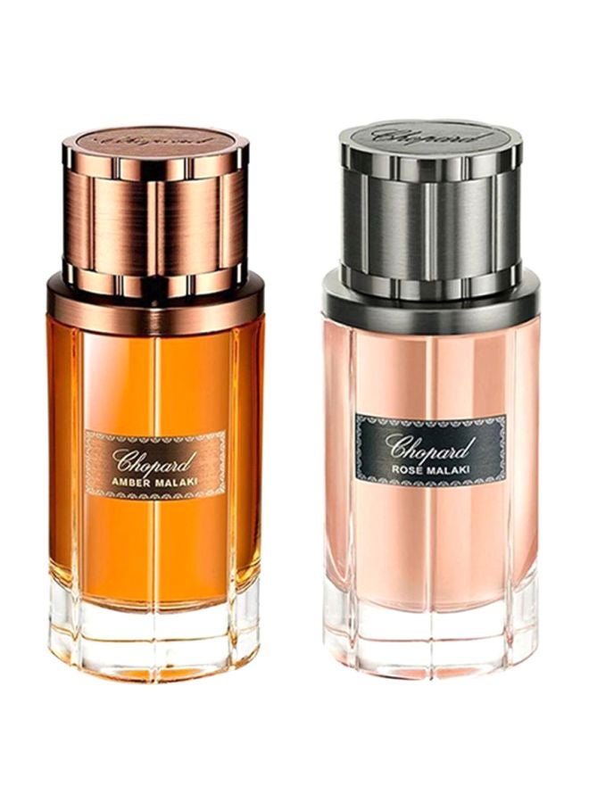 شوبارد طقم روز ملكي وعود ملكي EDP Rose Malaki 80ml, Amber Malaki 80ملليلتر  - Image 1