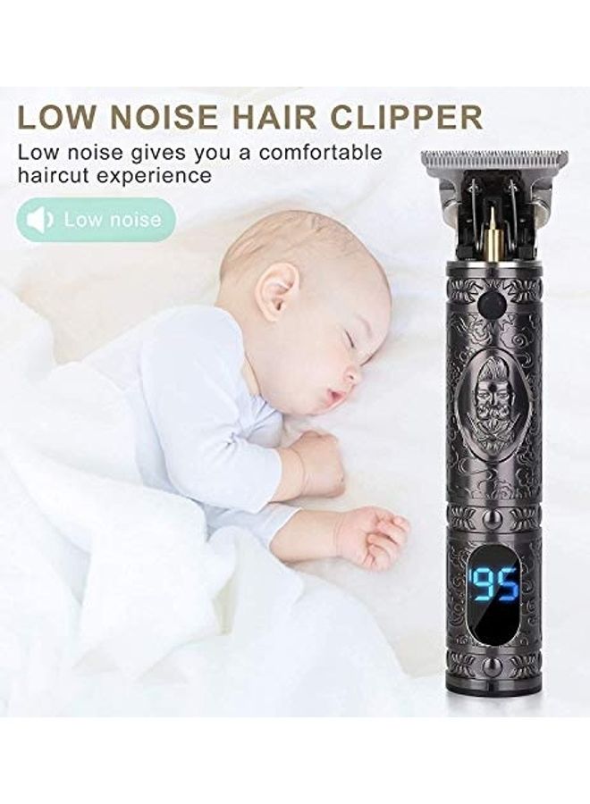 Cordless T-Blade Trimmer With Clipper Grey - Image 3