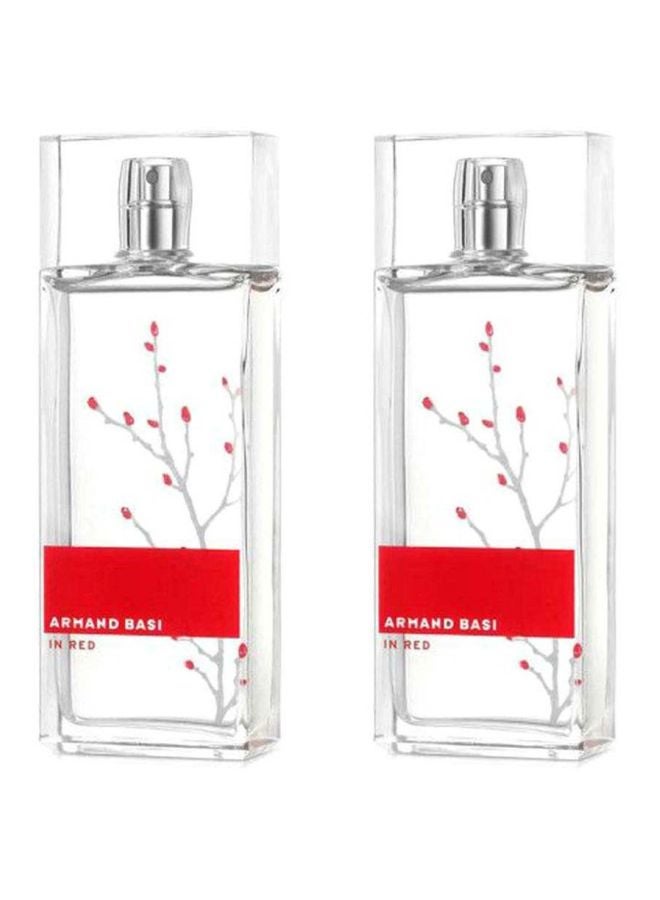 ARMAND BASI In Red Celebration Edition EDT 2x100ml - Image 1