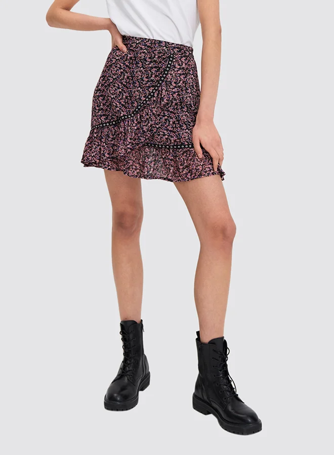 Mohito All-Over Printed Skirt