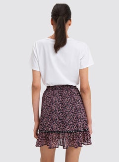 Mohito All-Over Printed Skirt Violet  - Image 5