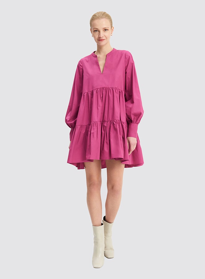 Mohito - Tiered Dress Mauve - Image 1