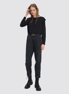 Mohito Baggy Jeans Black  - Image 1