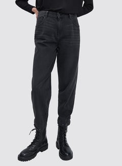Mohito Baggy Jeans Black  - Image 2