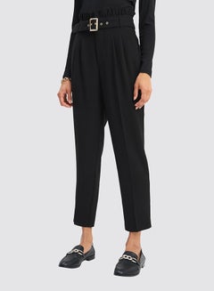Mohito Paperbag Waist Pants Black  - Image 2