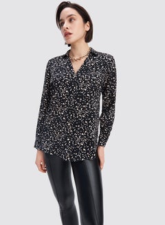 Mohito All-Over Printed Top Black  - Image 1