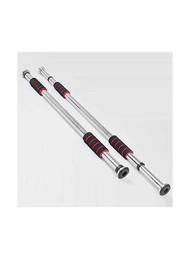 H PRO Half Grip Iron Door Bar Heavy Duty-Stainless Steel-Foam Grip 1.5kg  - Image 1