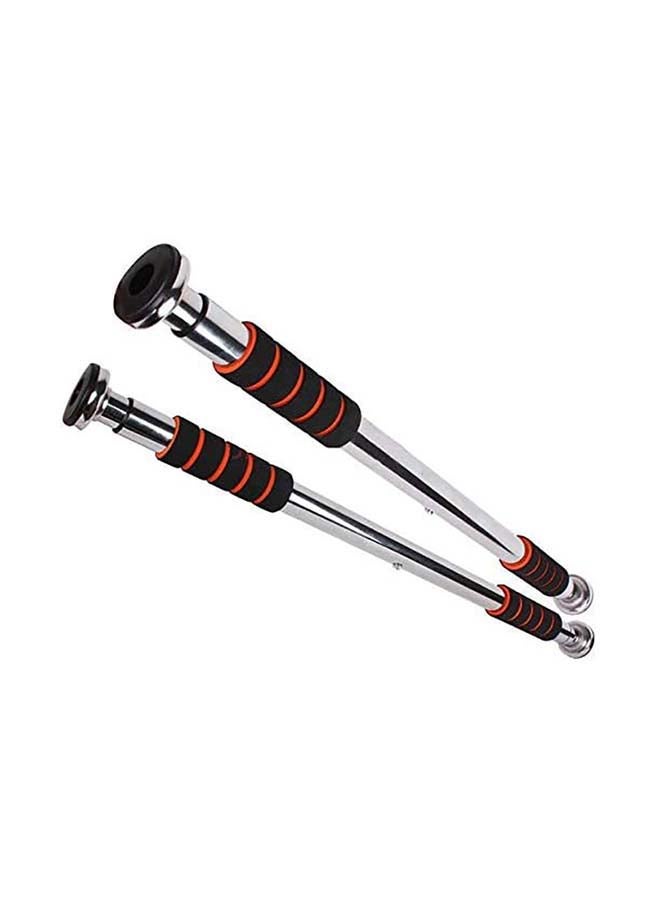 H PRO Half Grip Iron Door Bar Heavy Duty-Stainless Steel-Foam Grip 1.5kg  - Image 2