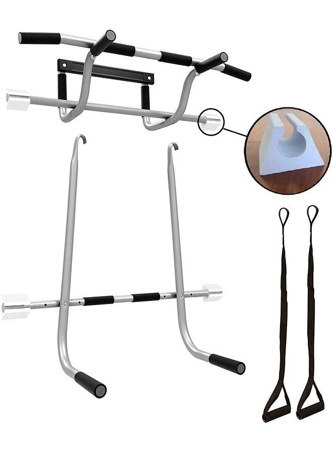 H PRO Power Tower Adjustable Doorway Pull Up Bar 24 x 15.2 x 7.6cm  - Image 1