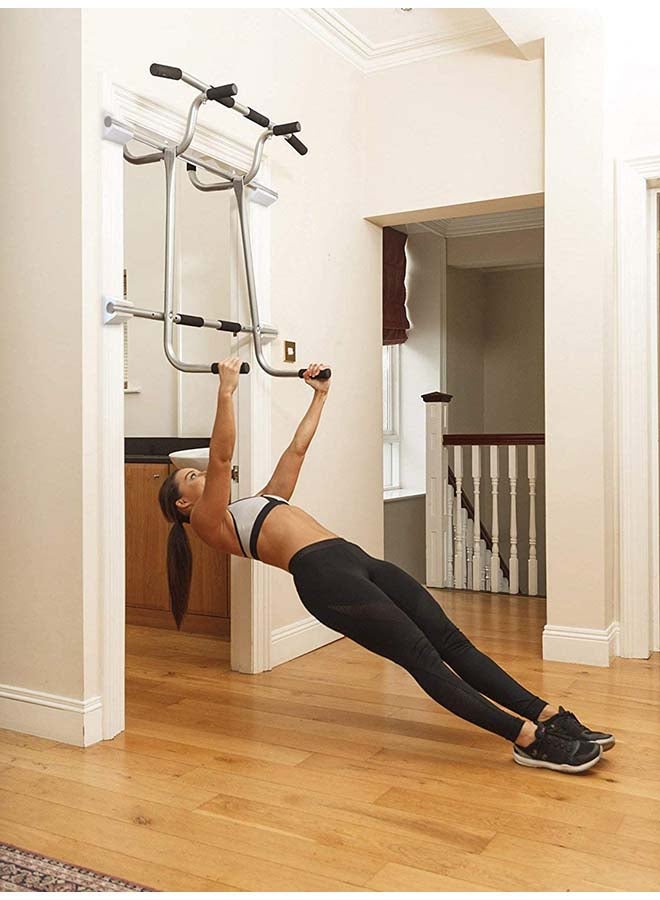 H PRO Power Tower Adjustable Doorway Pull Up Bar 24 x 15.2 x 7.6cm  - Image 4