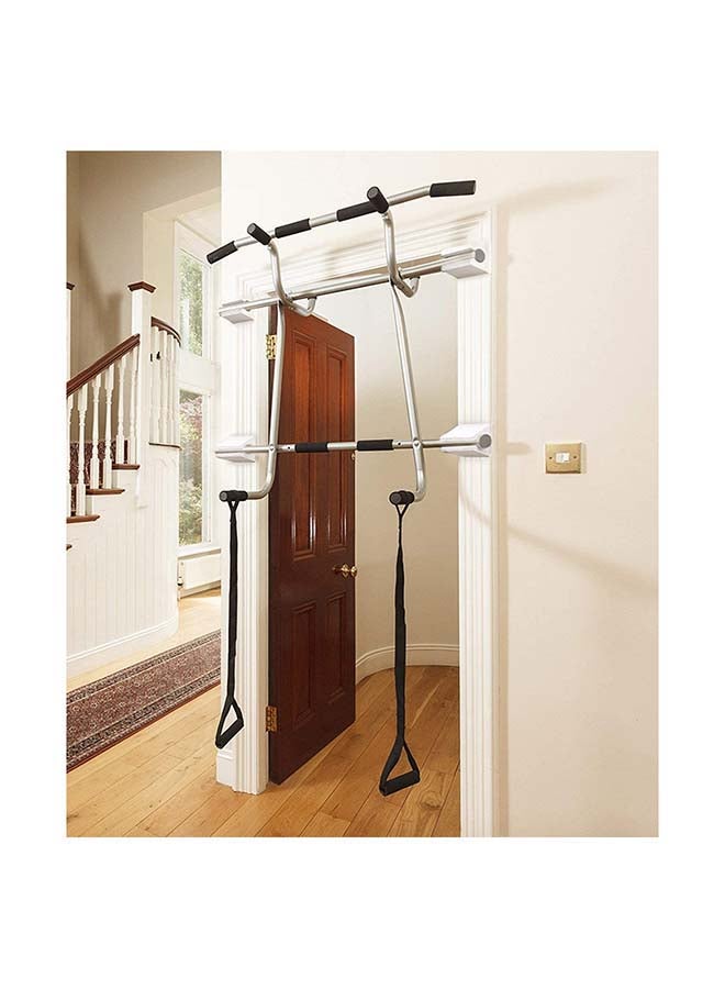 H PRO - Power Tower Adjustable Doorway Pull Up Bar 24 x 15.2 x 7.6cm - Image 1