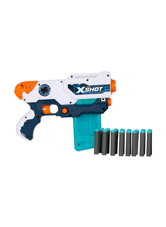 x_shot لعبة مسدس هوريكان (16 طلقة) 1سم - Image 1