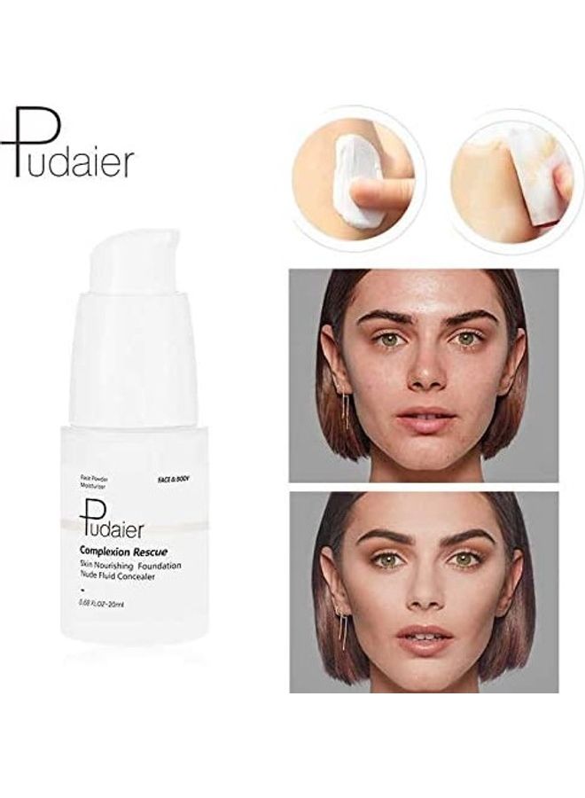 pudaier Magic Temperature Colour Changing Liquid Foundation White - Image 4