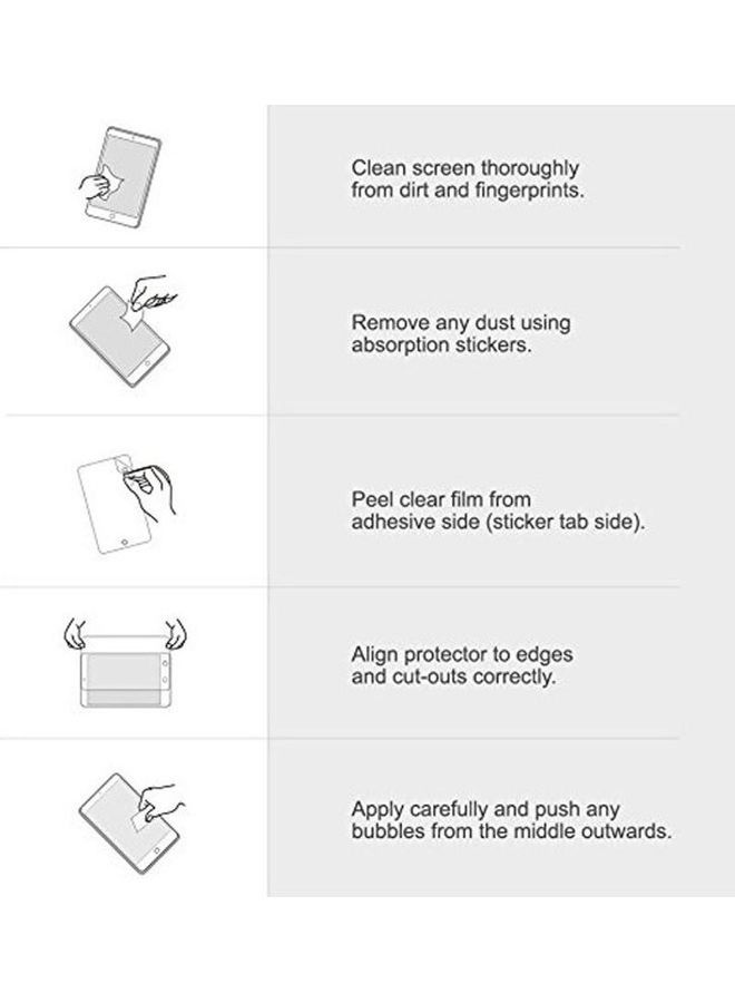 JIYAX - Tempered Glass Screen Protector For Huawei MediaPad T5 10.1-Inch Clear - Image 1