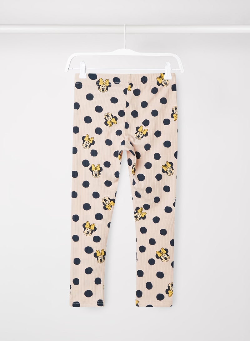 NAME IT - Sunset Gold Minie Faya Leggings Peach Whip - Image 1