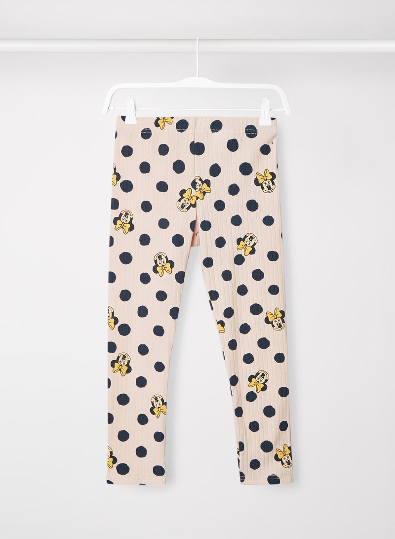 NAME IT - Sunset Gold Minie Faya Leggings Peach Whip - Image 1
