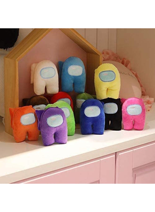 Generic - 6-Piece Among Us Plush Doll Soft Stuffed Pillow 10x8x6cm - Image 1