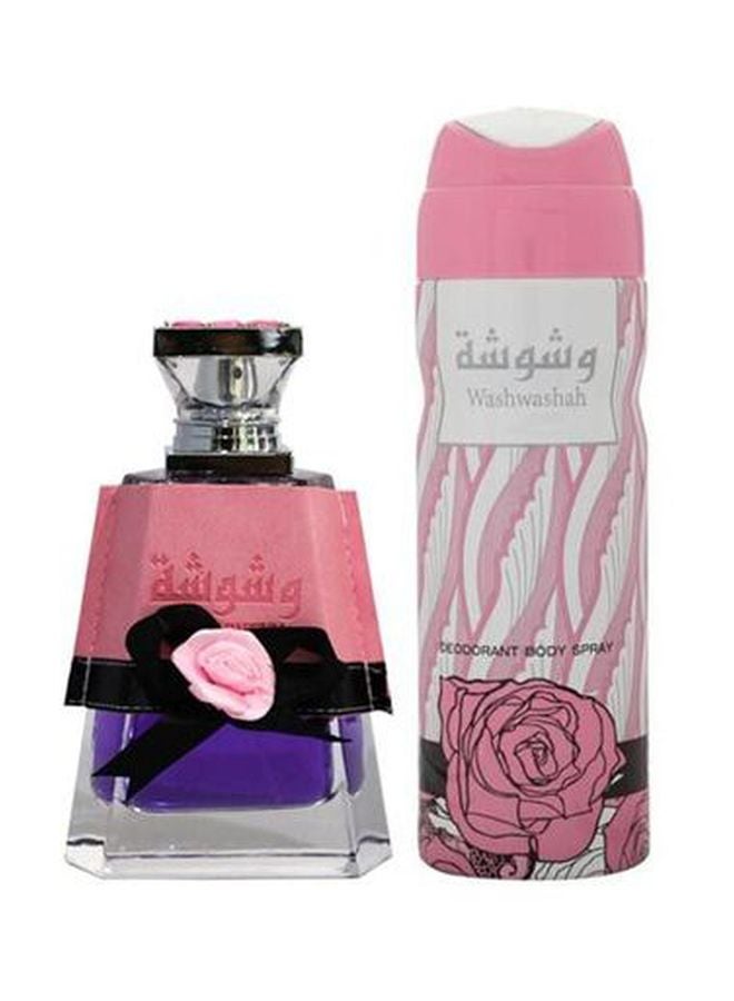 طقم هدايا وشوشة (1 EDP 100 ml, 1 Deodorant 200 ml)