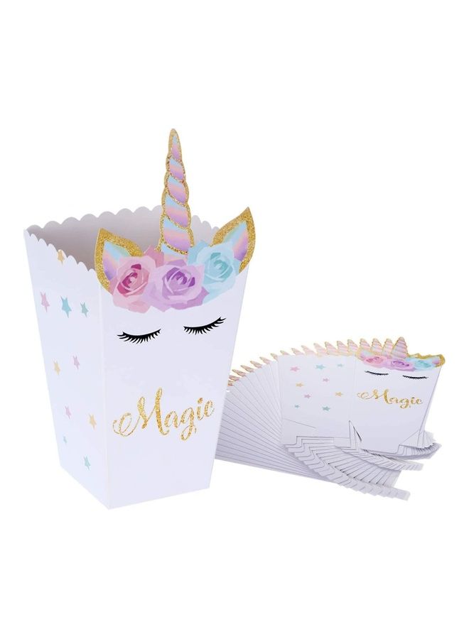 Party with Emma Unicorn Design Paper Treat Box  - Image 1