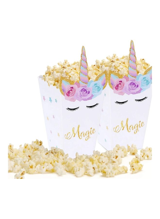 Party with Emma Unicorn Design Paper Treat Box  - Image 3